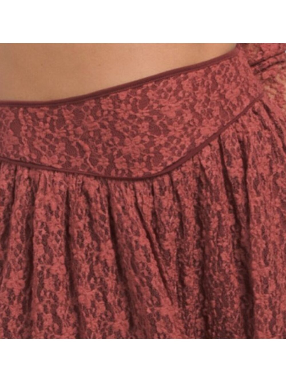 FREE PEOPLE 2pc Arcana Crop Top And Maxi Skirt Set - Picture 4 of 6